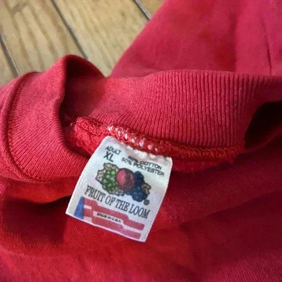 vintage bill elliott mcdonalds Sweatshirt Shirt Men’s X-Large Fruit Of The Loom - Picture 4 of 6